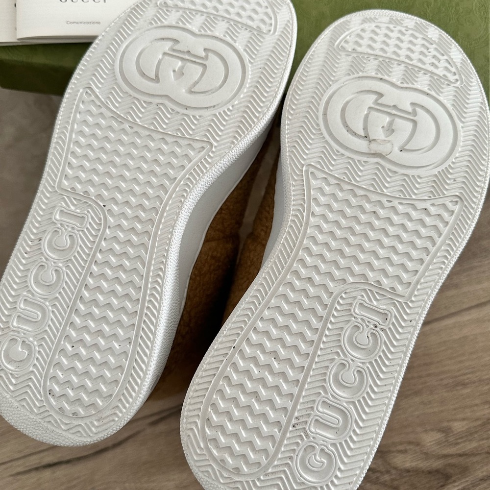 SOLD. Interlocking G Web Stripe boots GUCCI - Picture 3 of 5